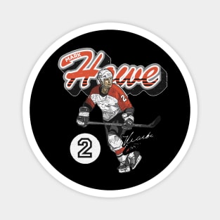 Mark Howe Philadelphia Retro Script Magnet